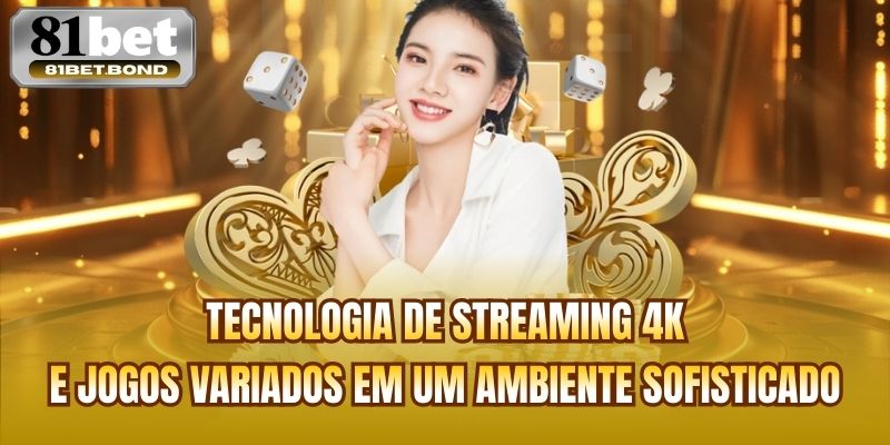 Tecnologia de streaming 4K e jogos variados em um ambiente sofisticado